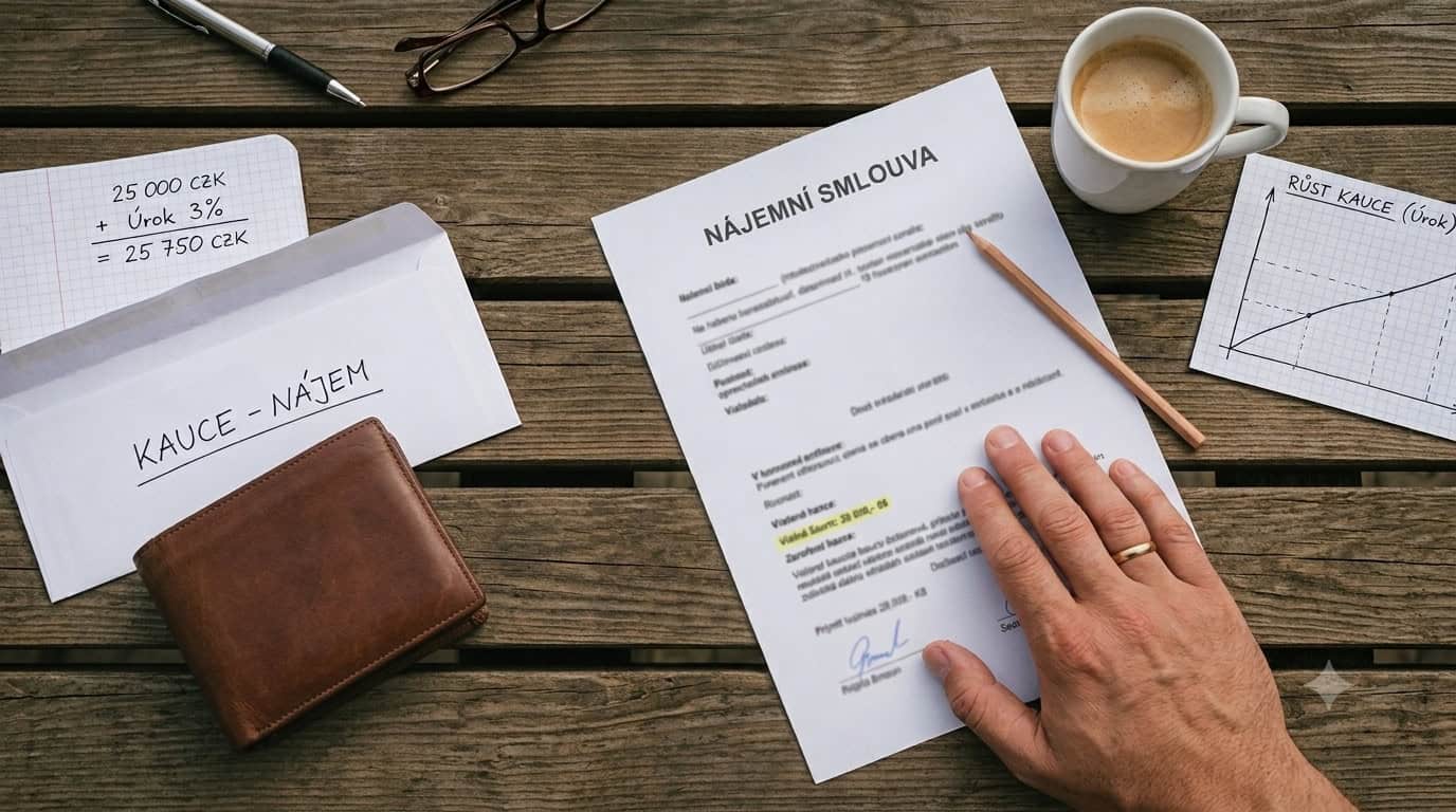 Úročení peněžité jistoty při nájmu bytu